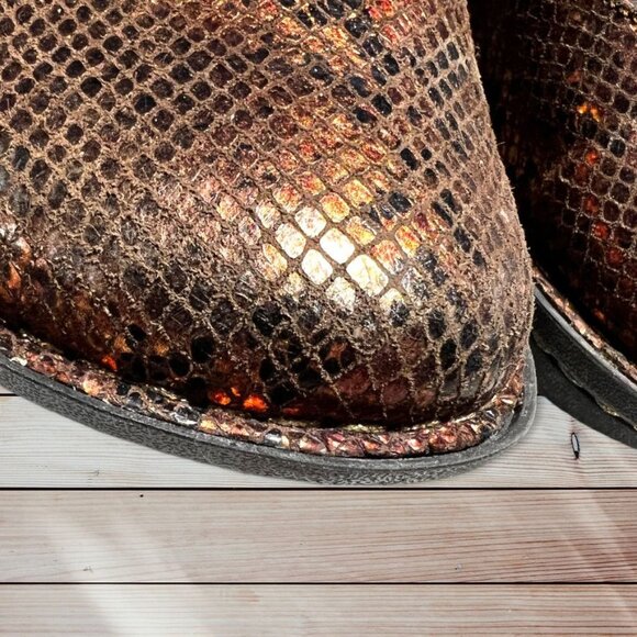 Alegria by PG lite Snakeskin Print Mary Janes Size 36 (US -6) - Picture 10 of 10